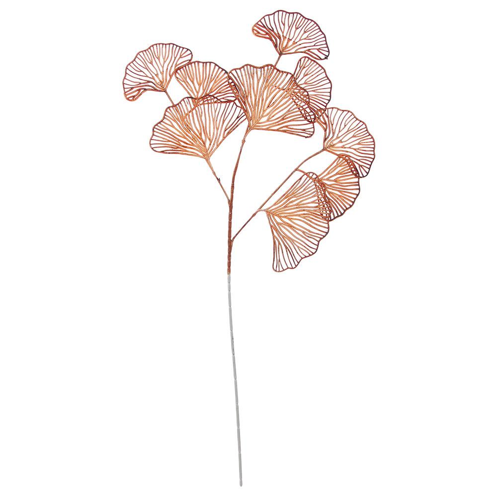 Fake Wedding Ginkgo Leaf Flowers Branch Artificial Ginkgo Leaves Home Shop Decor