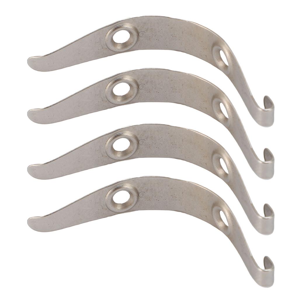 4 Stück Shuttle-Treiberfeder passend für Singer Heim-Pedal-Tretnähmaschine Kohlenstoffstahl Ersatzteile Zubehör