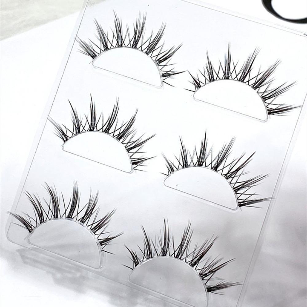 Natural Look Manga Lashes Japanese Cosplay Dramatic Anime Lashes New Faux Mink Lashes for Women
