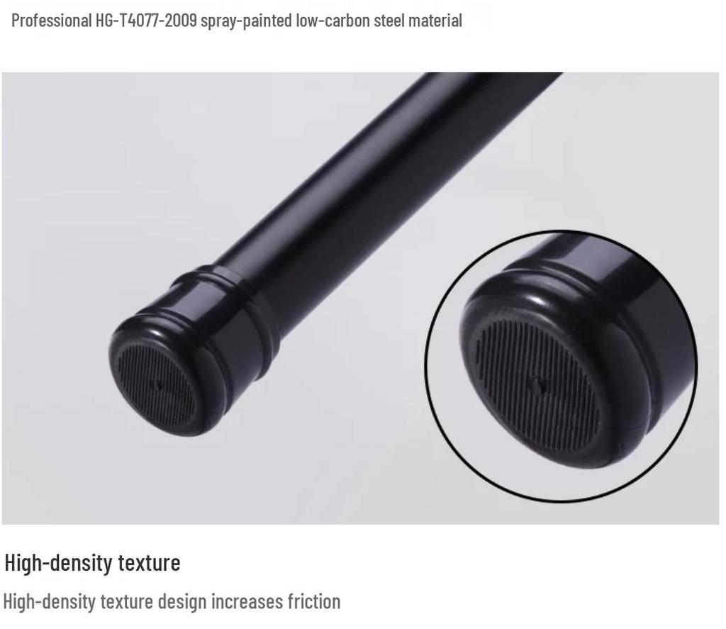 Telescopic No-Drill Retractable Rod for Clothes Drying & Shower Curtains