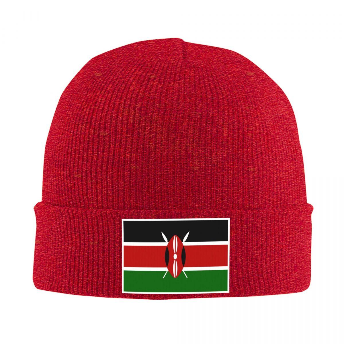 

Custom Kenya Flag Skullies Beanies Caps Unisex WoUnisex Unisex Trend Winter Warm Knitting Hat Adult Kenyan Patriotic Bonnet Hats Knit Hat