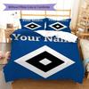 Custom Name HSV Bedding,Quilt Set Quilt Cover Pillowcase Home Birthday Gift(1 * Duvet Cover + 2 * Pillowcase, Without Core) -HE69