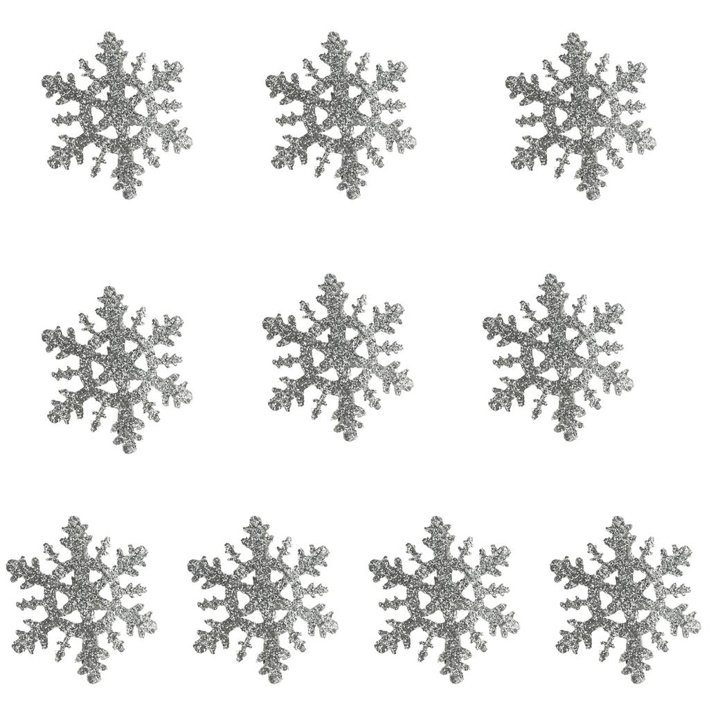 Snowflake Barrettes Studded Christmas Glitter Elegant Snowflake Hair Clip Christmas for Women, Snowflake
