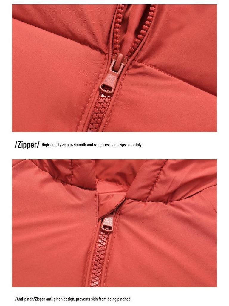 Herbst-Winter Kinder Gepolsterte Baumwolljacke - Kapuzenmantel, Dick, Warm für Jungen & Mädchen