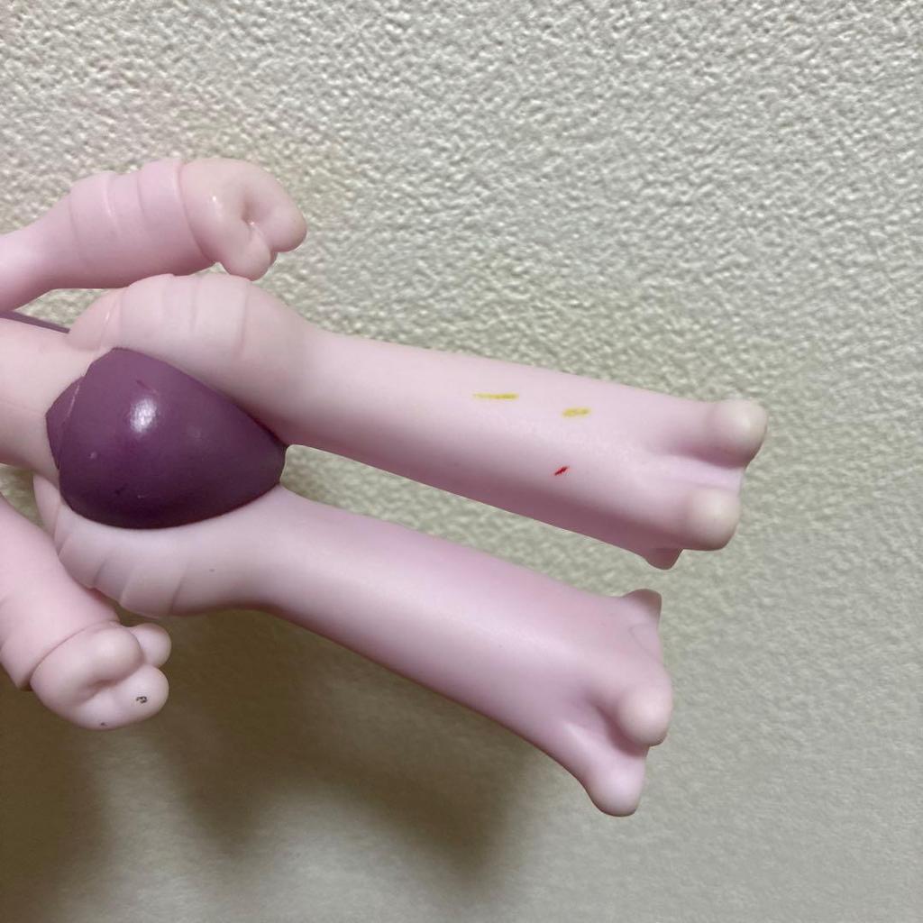 Used Poke Soft Vinyl Mega Mewtwo X Rare Mewtwo Pokemon Figure Out of Print
