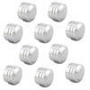 10 Peças Tampas Cromadas para Parafusos de Motocicleta Kit de Tampas para Cabeça de Parafuso Compatível com Harley Touring Road King Street Glide Road Glide Sportster 883 Dyna Fat Bob Softail
