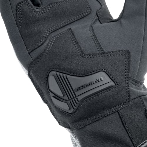 Komine GK-855 Protective Windproof Warm Gloves for Motorcycles HG Gunmetal XL