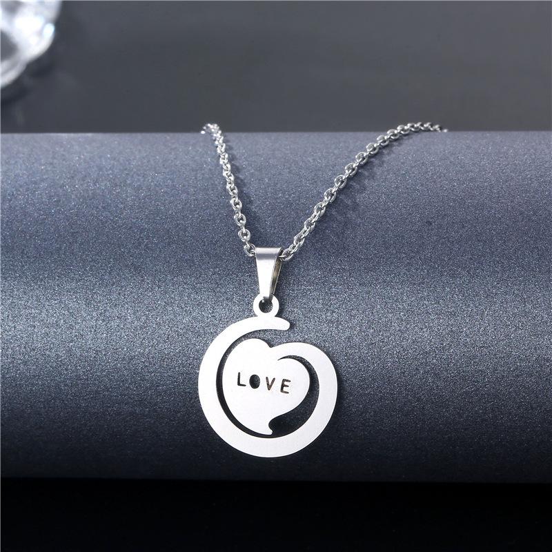 [Neue Titanstahl Kurze Choker Halskette Hip Hop Street Anhänger Kette Für Trendige Mädchen Ausgeh Accessoires]