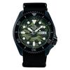 Seiko Watch Five Sports SKX Street Style SBSA173 Green (Camouflage Pattern) Dial, Black Case, Black (Nylon) Band