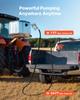 Kraftstoff-Förderpumpe, 12V DC 57 L/min, Gusseisen Diesel-Förderpumpen-Kit, mit manuellem Zapfhahn, Auslassschlauch, Überhitzungsschutz, Stromkabel,
