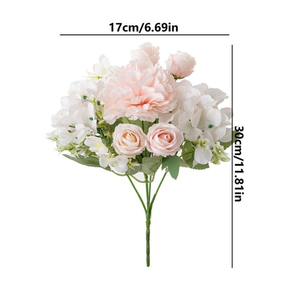 Seidenblumen, künstliche Vasendekorationen, Foto-Requisiten, künstliche Rosen, DIY-Design, Brautstrauß, Hochzeitszeremonie