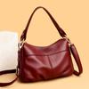 Women's PU Leather Shoulder Bag  Crossbody Bag  Versatile  Monochromatic  Luxury  Designer  Trend  Brand  Fashion  New
