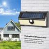 New 190 LED Solar Light with Motion Sensor 4 Lighting Modes Solar Lamp Outdoor Waterproof Garden Street Decoration Wall Light