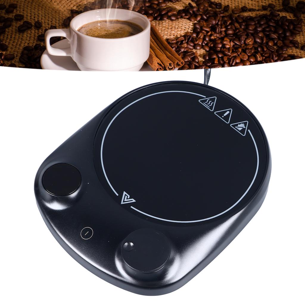 Warmer Fast 4 Temperature Settings Auto Off Electric Cup Heating Coaster for Coffee Milk Ceramic Mug Teacup