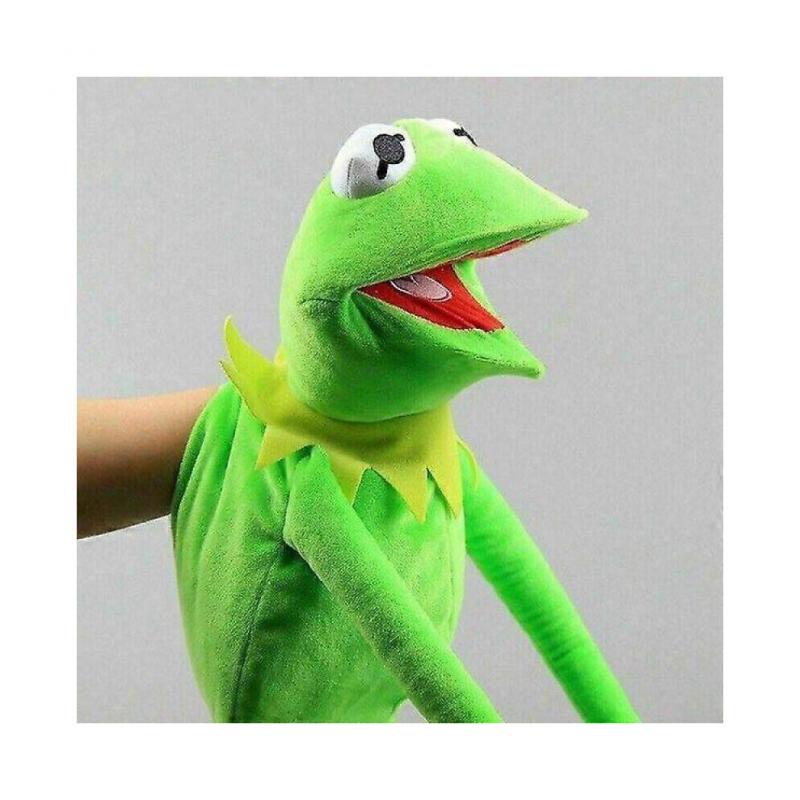 60 cm Kermit Žába Loutka na ruku Plyšová hračka s celým tělem Rekvizity