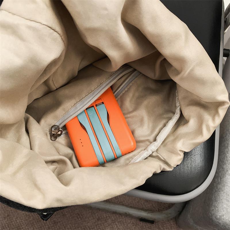 Large Capacity Retro Denim Backpack Women's Lightweight Backpack