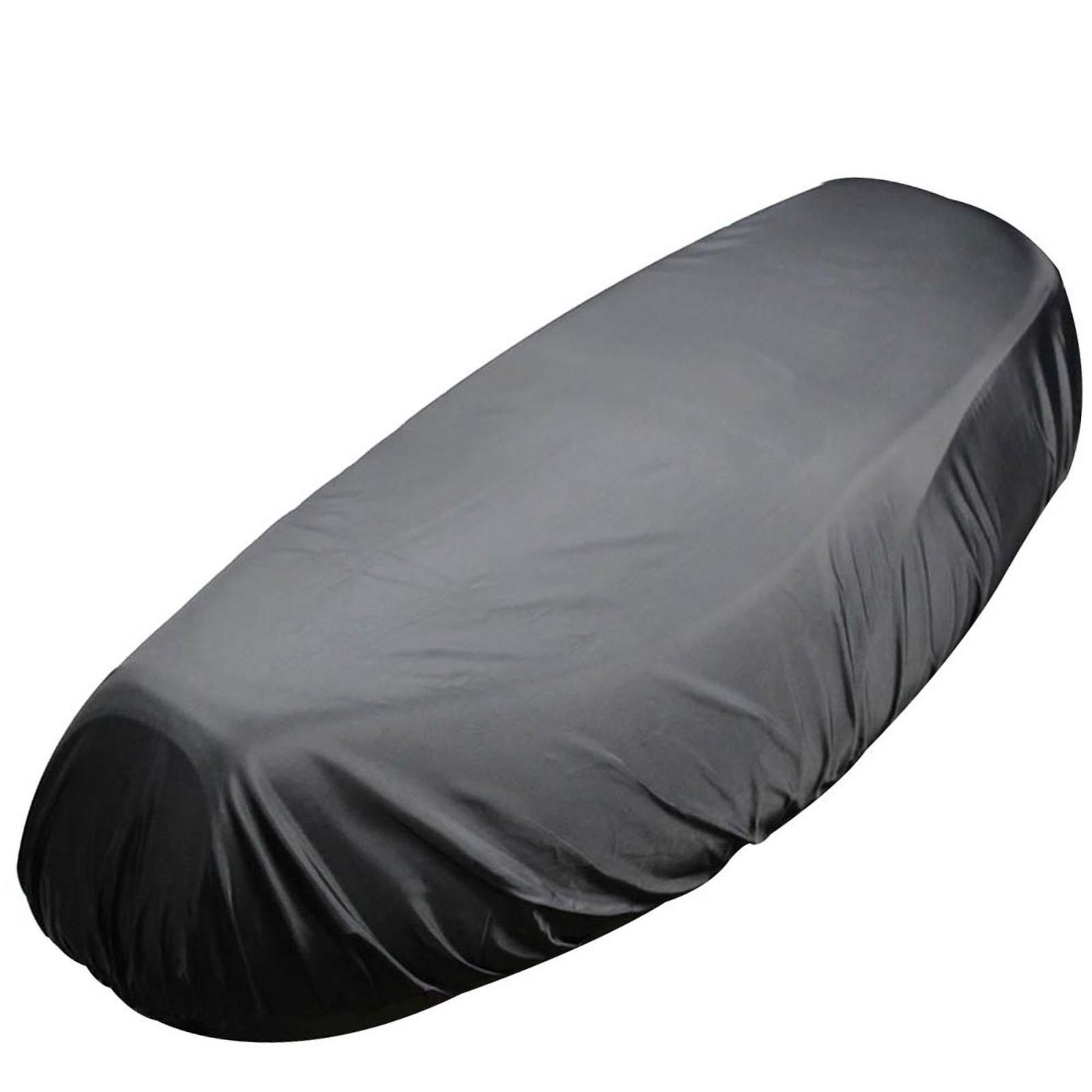 

Universal Motorcycle Sunscreen Seat Cover Cap Waterproof & Dustproof Scooter Cushion Cover Seat Scooter Sun Pad чёрный