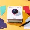 Christmas Snowman 3D Calendar 2026 Christmas Tree House Gift Ideas DIY Papercraft Note Cube Paper Block 3D Memo Pad Stationery