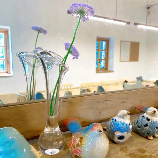 Transparent Acrylic Flower Vase Minimalist Modern Flower Holder Container Home Office Table Centerpiece Decorative Floral Plants Vase