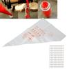 100pcs Disposable Piping Bags Set Multifunctional DIY Lip Glaze Dispensing Tools