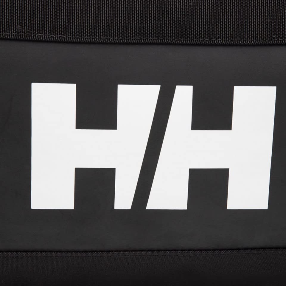 Helly Hansen Scout Duffel Backpack (50L, Black) - Large Capacity, Waterproof, and Perfect for Travel and Training Camps.