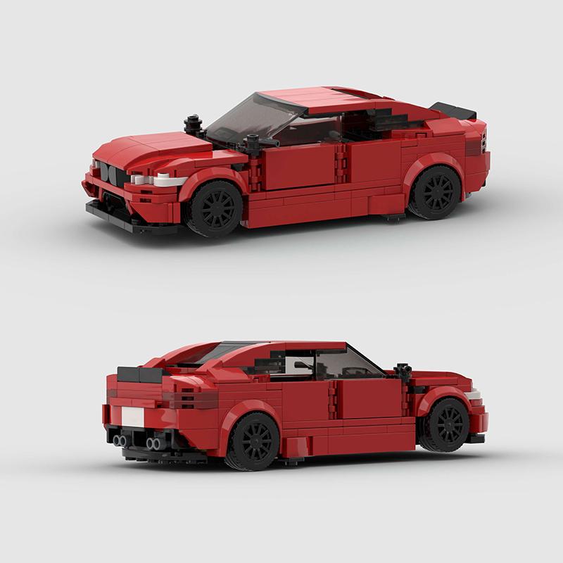 Racing Car City  Sports Building Blocks Bricks Supercar Racers Vehicle Technique Gift Kids DIY Toys MOC M5 F90