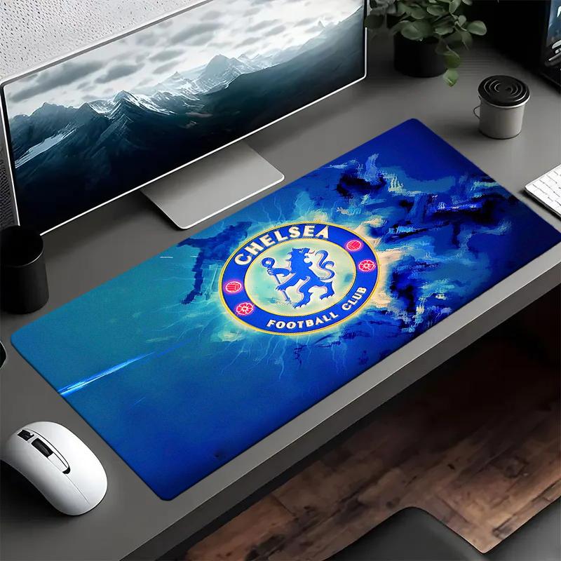 Blue Chelsea Football Club Logo Mouse pad, Gaming Mouse Pad, keyboard pad, Desk Decor for computer notebook Fan Gift Birthday Gift