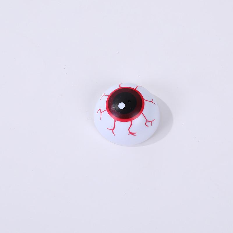 10Pcs/Lot Halloween Theme Decoration 3D Red Blue Eyeball Crafts Keychains Handmade Gifts Haunted House Home Bar Horror Props