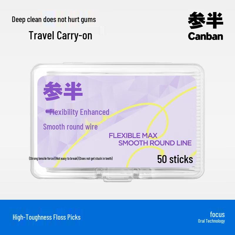 

Canban High-Strength Dental Floss Sticks