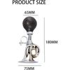Bike Horn, Classic Metal Horn for Adult and Kids Bike, Fits Most Bicycle Handlebar