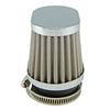 Ager 54mm Oval Power Filter, Stainless Steel, Silver