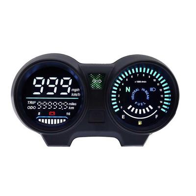 Velocímetro Digital Painel Motocicleta LED Eletrônicos Motocicleta RPM Medidor Para Brasil TITAN 150 Honda CG150 Fan150 2010 2012