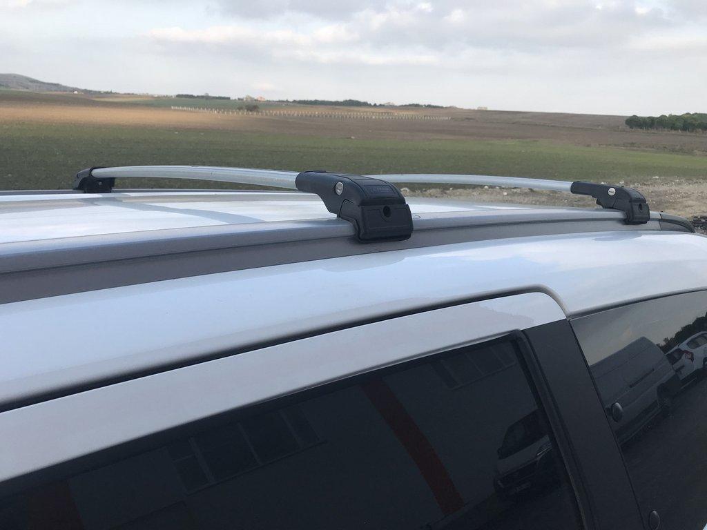 

Turnkey crossbars (2 pcs) Gray for Renault Lodgy 2013-2022