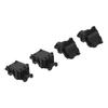 2 Sets RC Car Gearboxs Cover Boosting Performance Rustproof RC Car Waving Box for 144001 for 144002 for 124019 for