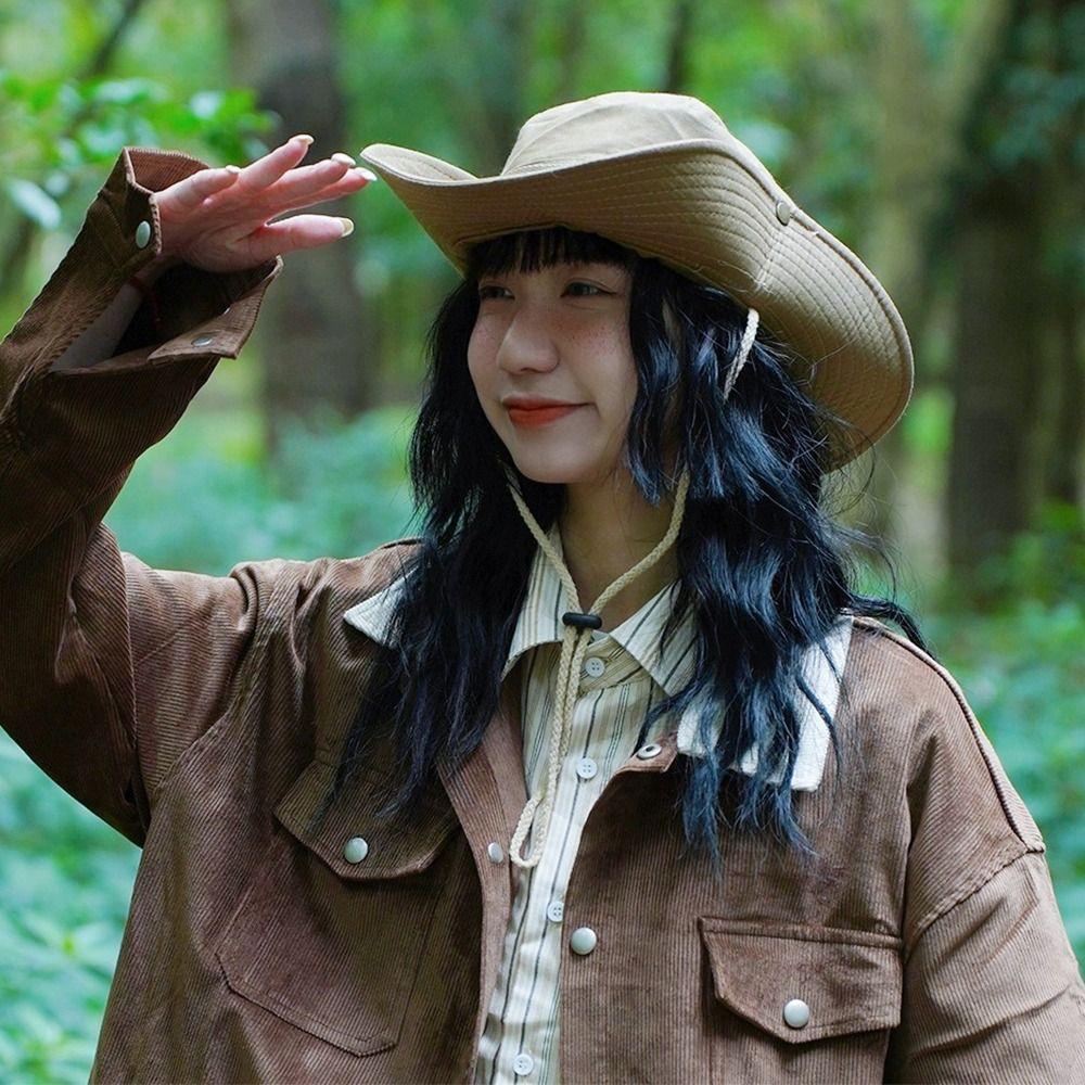Breathable Bucket Hat Anti-UV Panama Cap Fashion Fishing Cap  Mountaineering