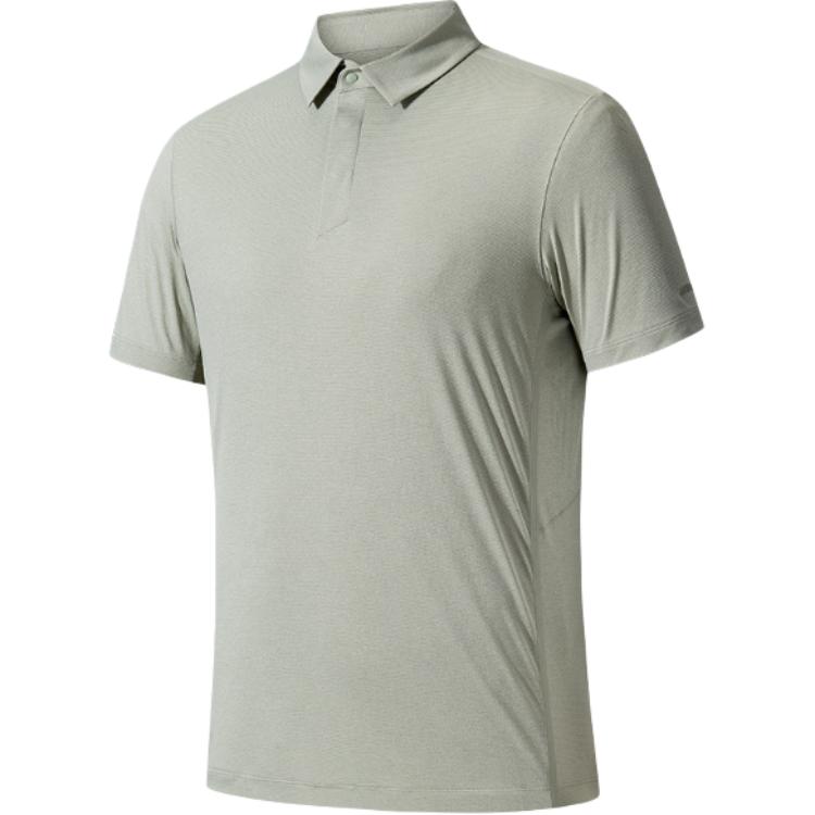 

Anta Champion Outdoor Series Solid Color Soft Comfortable Breathable Versatile Short Sleeve Polo Shirt Men tops 152520125-4 XL