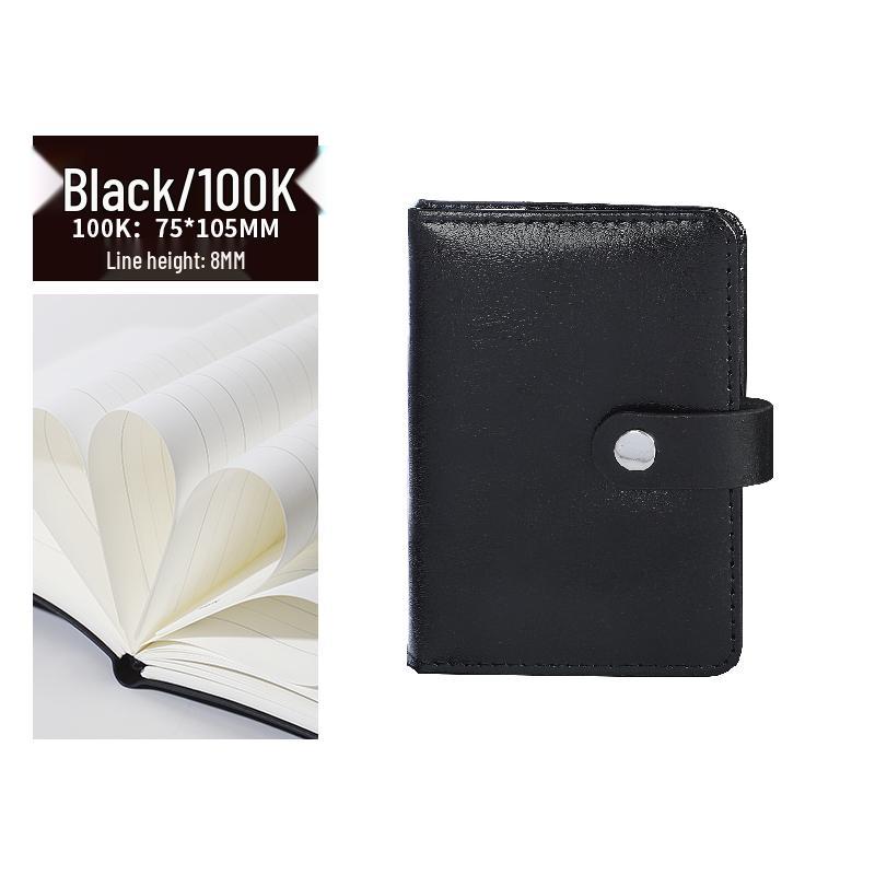 Компактный дорожный блокнот A7 - Портативный мини-блокнот A6, толстый, карманный