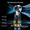 World Cup High-Speed Foldable Football Fan with Cooling Light & Ice Pack Display