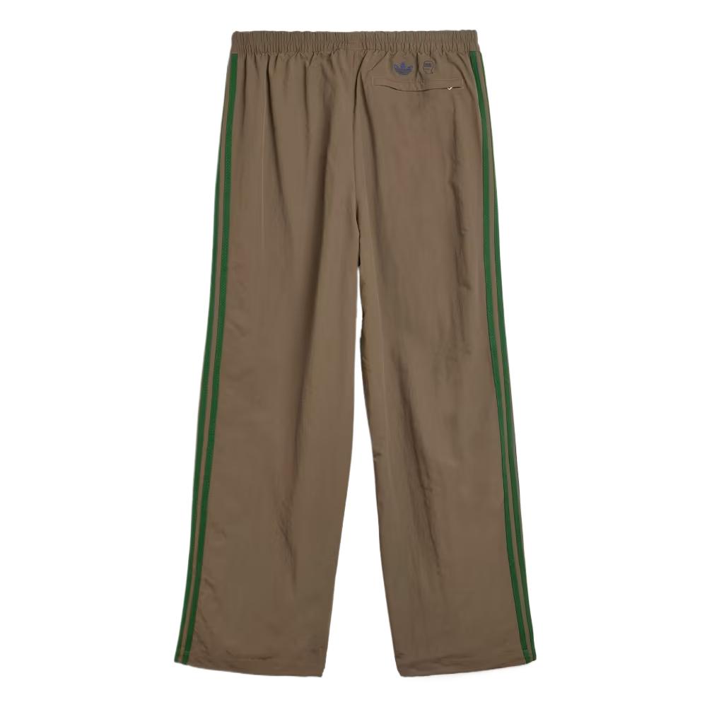 Adidas Originals X Brain Dead Comfortable Fashionable Simple Versatile Sports Pants Unisex Pants Brown Green JN2410
