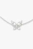 [Anna Sui] Shell Butterfly Motif Silver Bracelet SAUB0140LSMP