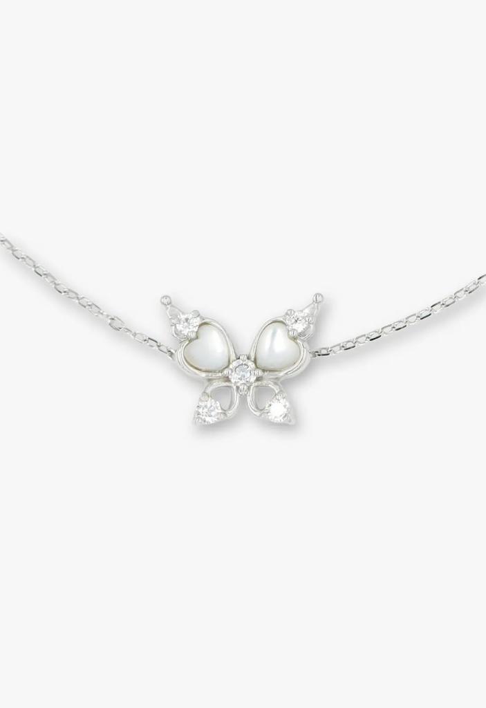 [Anna Sui] Shell Butterfly Motif Silver Bracelet SAUB0140LSMP