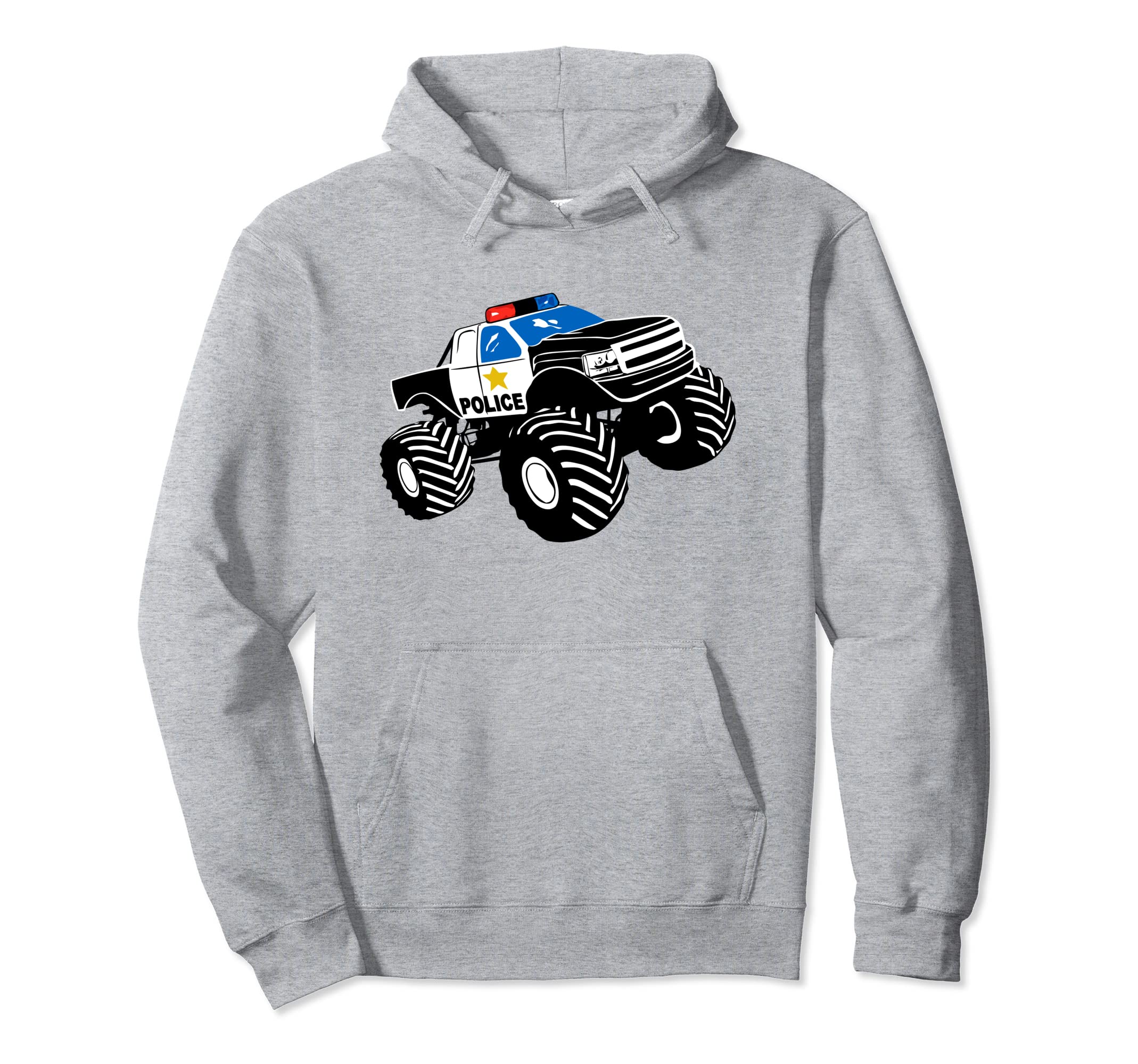 

Police Car Monster Truck Hoodie