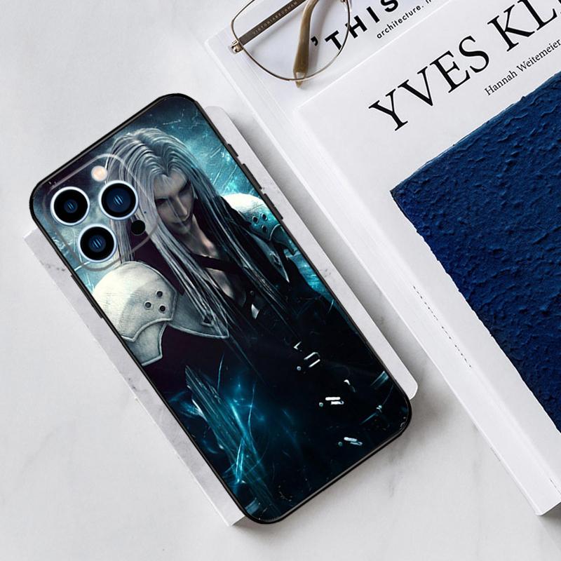 Final Fantasy Sephiroth Case For iPhone 17 Air 15 14 13 12 11 16 Pro Max Mini 16 15 Plus 16e Funda Silicone Cover