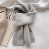 2026 Ladies Cashmere Scarf Women Winter Luxury Solid Color Shawl And Wraps Female Warm Thick Wool Neckerchief Blanket Pashmina