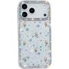 Handmade Sparkly Diamond Tulip IMD Phone Case, Compatible with iPhone 13-17 Series