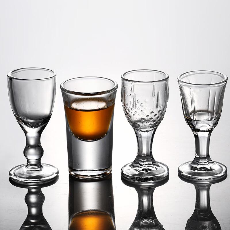 Boliduomi Commercial Thickened Glass Shot Glasses (10-Pack)