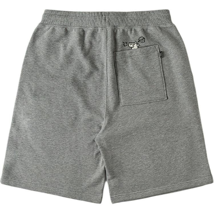 Vans X Hirono Collaboration SS24 Brand Logo Comfortable Soft Lace-Up Casual Shorts Unisex shorts Gray VN000K9VHTG