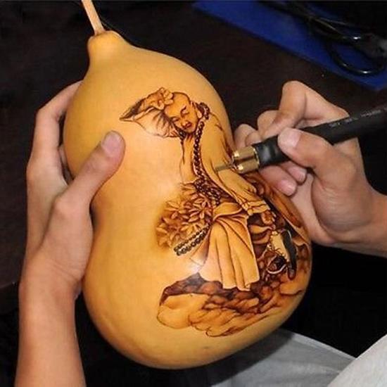 Pyrography Pen for 50W Wood Burning Machine Pyrography Machine Carving Soldering Gourd