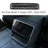 For Tesla Model Y Juniper 2025 Under The Seat Air Outlet Protection Cover Net Rear Air Conditioning Outlet Mesh Car Accessories