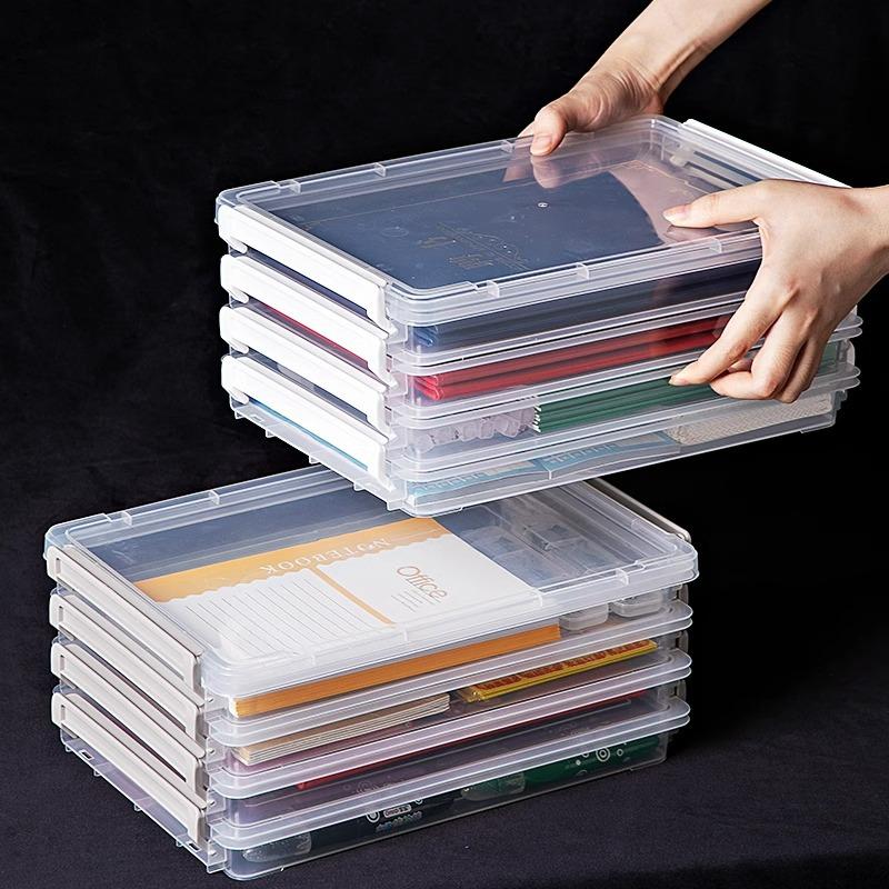 7-layer Storage Box Document A4 Sorting Box Important Information Household Registration Book Passport Storage Box Storage Box